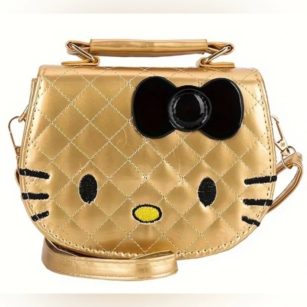 ❤️❤️SANRIO MYSTERY BUNDLE w/ Hello Kitty Gold Crossbody
